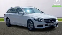 White Used 2017 Mercedes C200 Active Estate | £14,099 (Fair price)