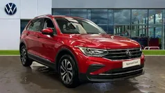 Red Used 2021 VW Tiguan Active SUV | £20,317 (Fair price)