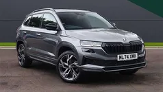 Graphite grey metallic Used 2024 Skoda Karoq SportLine SUV | £29,700 (Fair price)