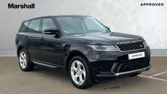 Solid narvik black Used 2020 Land Rover Range Rover Sport HSE SUV | £31,268 (Fair price)