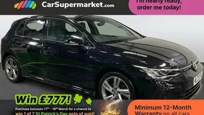 Used VW Golf VIII R-line 131 HP (96 kW) 2023 Black Hatchback