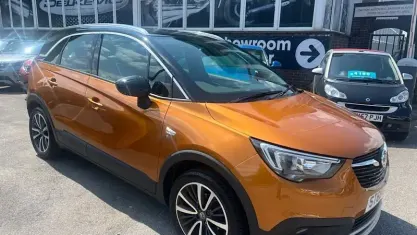 Used Vauxhall Crossland X Elite 82 HP (60 kW) 2018 Orange SUV