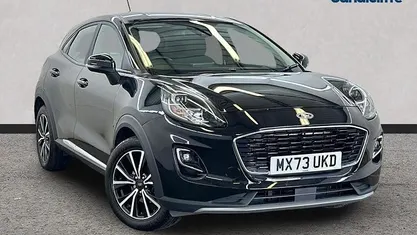 Used Ford Puma Titanium 125 HP (91 kW) 2023 Black SUV