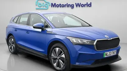 Used Skoda Enyaq iV ecoSuite 150 kW (204 HP) 2023 Blue SUV