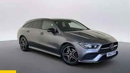 Used Mercedes CLA200 AMG line 163 HP (119 kW) 2023 Grey Coupe