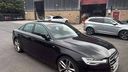 Used Audi A6 S-Line 190 HP (139 kW) 2018 Black Sedan