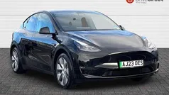 Metallic diamond black Used 2023 Tesla Model Y Long Range AWD SUV | £24,120 (Fair price)
