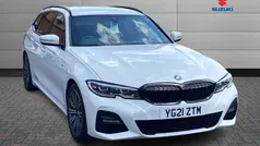 White Used 2021 BMW 320 M Sport Estate | £21,953 (Fair price)