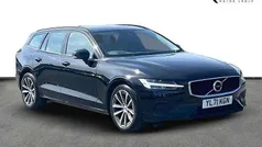 Onyx black Used 2022 Volvo V60 Momentum Estate | £19,490 (Fair price)