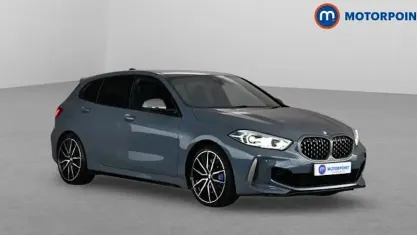 Used BMW M135 306 HP (225 kW) 2021 Blue Hatchback