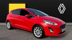 Red Used 2017 Ford Fiesta Titanium Hatchback | £9,740 (Fair price)