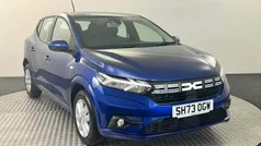 Blue Used 2023 Dacia Sandero Expression Hatchback | £12,995 (Fair price)