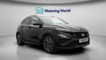 Used Hyundai Kona N Line 120 HP (88 kW) 2021 Black SUV