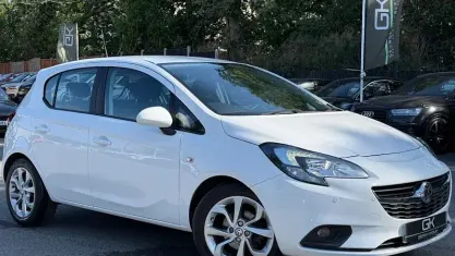 Used Vauxhall Corsa Excite 90 HP (66 kW) 2015 White Hatchback