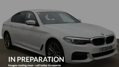 Begagnad BMW 520 M Sport 190 HK (139 kW) 2020 Vit Sedan