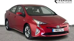 Hypersonic red Used 2018 Toyota Prius Hatchback | £16,490 (Super price)