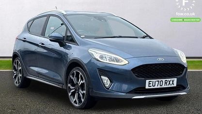 Używany Ford Fiesta Active X 95 KM (69 kW) 2020 Niebieski Hatchback