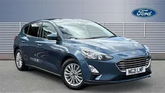 Blue Used 2021 Ford Focus Titanium Hatchback | £13,597 (Good price)