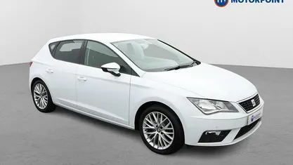 White Used 2019 Seat Leon SE Dynamic Hatchback | £11,649 (Fair price)