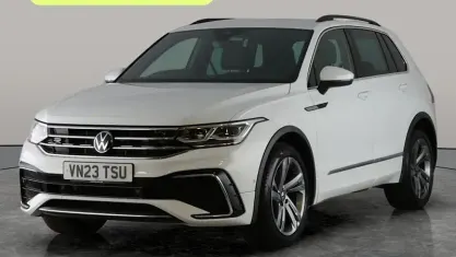 Used VW Tiguan R-line Edition 150 HP (110 kW) 2023 White SUV