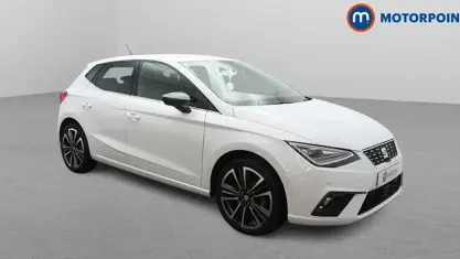 Used Seat Ibiza XCELLENCE Lux 116 HP (85 kW) 2024 White Hatchback