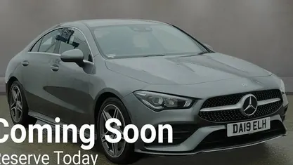 Used Mercedes CLA220 AMG line 190 HP (139 kW) 2019 Grey Sedan