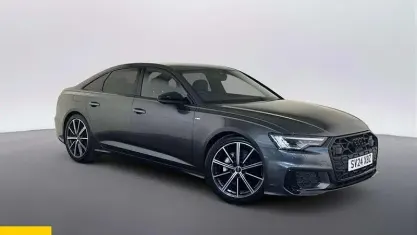 Begagnad Audi A6 Black Edition 204 HK (150 kW) 2024 Grå Sedan