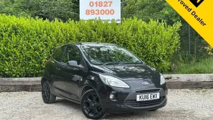 Używany Ford Ka Zetec 69 KM (50 kW) 2016 Czarny Hatchback