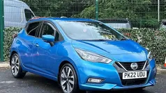 Blue Used 2022 Nissan Micra S Hatchback | £15,634 (Fair price)