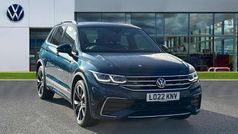 Blue Used 2022 VW Tiguan R-line SUV | £23,256 (Fair price)