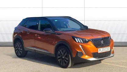 Used Peugeot 2008 GTi 131 HP (96 kW) 2023 Orange SUV