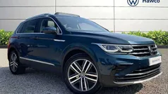 Blue Used 2022 VW Tiguan Elegance SUV | £26,995 (Fair price)