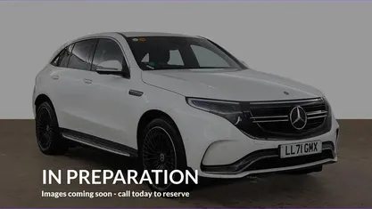 Used Mercedes EQC400 AMG Line Premium Plus 300 kW (408 HP) 2022 White SUV