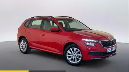 Used Skoda Kamiq SE 116 HP (85 kW) 2019 Red SUV
