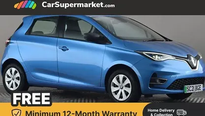 Blue Used 2021 Renault Zoe Play Hatchback | £8,897 (Fair price)