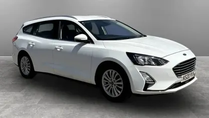 Used Ford Focus Titanium 120 HP (88 kW) 2020 White Estate