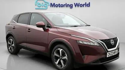 Used Nissan Qashqai N-Connecta 158 HP (116 kW) 2023 Red SUV
