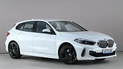Used BMW 118 M Sport 136 HP (100 kW) 2022 White Hatchback