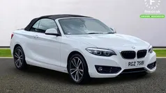 White Used 2020 BMW 218 Sport Line Cabriolet | £16,899 (Fair price)
