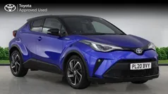 Nebula blue bitone Used 2020 Toyota C-HR SUV | £17,090 (Fair price)