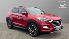 Red Used 2019 Hyundai Tucson Premium SUV | £18,193 (Fair price)