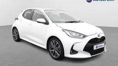 White Used 2023 Toyota Yaris Hybrid Hatchback | £19,499 (Fair price)