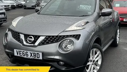 Used 2017 Nissan Juke N-Connecta SUV | £6,790 (Fair price)