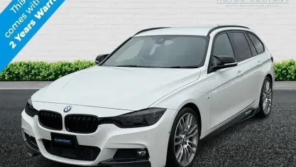 Used BMW 320 M Sport 190 HP (139 kW) 2018 White Estate