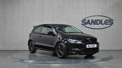 Used VW Polo Edition 60 HP (44 kW) 2017 Black Hatchback