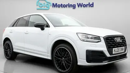 Used Audi Q2 Black Edition 116 HP (85 kW) 2020 White SUV