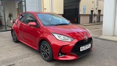 Red Used 2022 Toyota Yaris Hybrid Design Hatchback | £16,817 (Super price)
