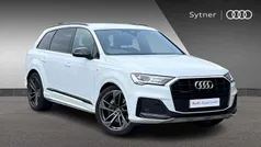 White Used 2022 Audi Q7 Black Edition SUV | £49,500 (Fair price)
