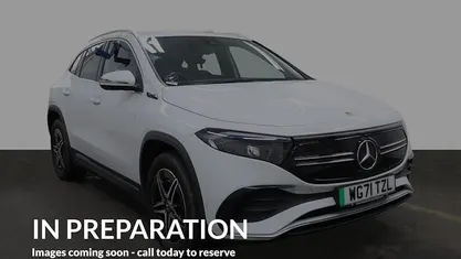Used Mercedes EQA350 AMG line 214 kW (292 HP) 2022 White SUV
