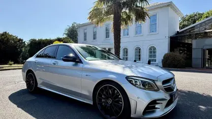 Käytetty Mercedes C43 AMG Premium 390 HP (286 kW) 2018 Hopea Sedan